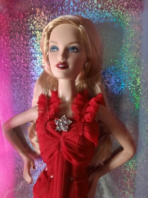 Barbie Collector GO RED for Women #K7957 Pink Label Designed by Robert Best 2007