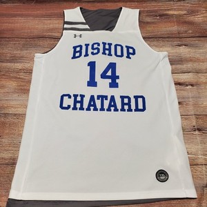 Under Armour Bishop Chatard Reversible Youth Boys Size XL Basketball Jersey