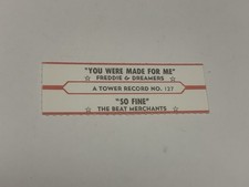 Jukebox Title Strip Freddie & The Dreamers You We’re Made For Me So Fine Beat