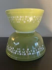 Pyrex Nesting Mixing Bowls Crazy Daisy Spring 402 & 403