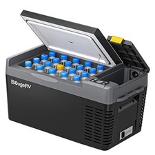 12 Volt Refrigerator, CRPRO 21 Quart 12V Car Fridge, CRPRO20 21Quart Black