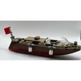 LEGO Indiana Jones Venice Canal Chase 7197 Boats Bridge Kazim & Professor Figs