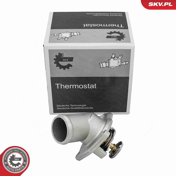 Thermostat KüHlmittel Esen SKV 20SKV232 Mit GehäUse FüR Opel Corsa X01 S07 S93-image