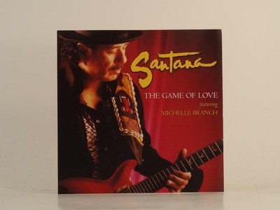 SANTANA FT MICHELLE BRANCH THE GAME OF LOVE (H1) 1 Track Promo CD Single includi
