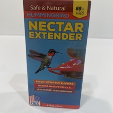 Hummingbird Nectar Extender - Keeps Nectar Fresh for 2 Weeks, 60 Uses, Made...