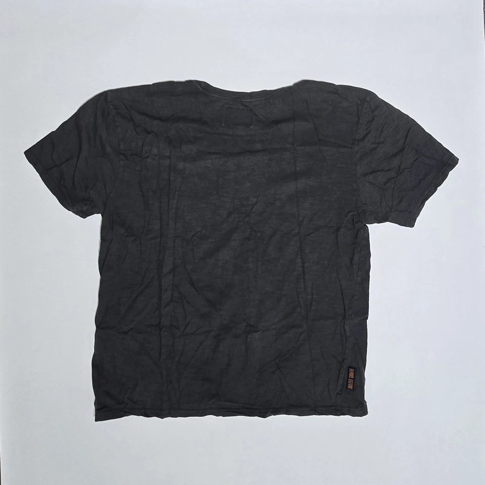 Quilted Giraffe Gray Pocket Tee Shirt Mens XXL - Image 2 of 4