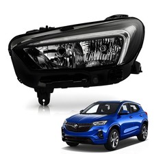 Halogen Headlight For 2020-2023 Buick Encore GX w/ LED DRL W/ Bulb Left Driver
