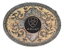 Mexican Ariat Charro Cowboy Western Belt Buckle Hebilla Vaquera Made In Mexico
