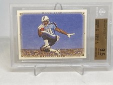 2008 UD Masterpieces Chris Johnson Rookie RC BGS 9.5 GEM HOF Titans RC #38 POP22