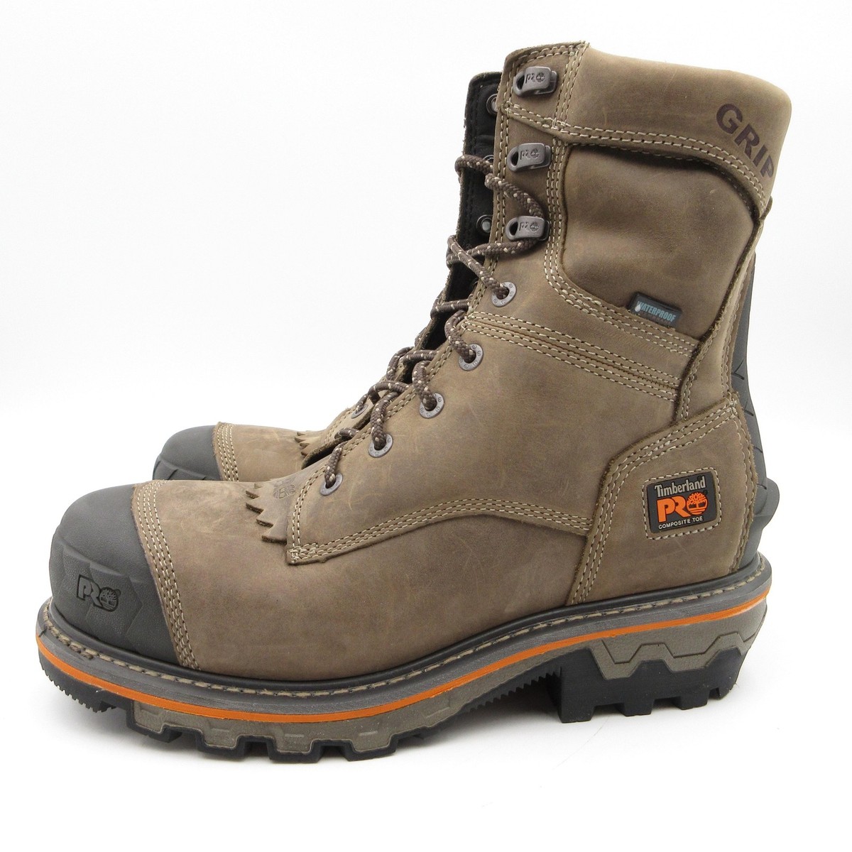 Timberland Pro Boots Size 11.5 PICK SIZE - Timberland PRO Mens 92615 Brown Boondock 6 main image 3