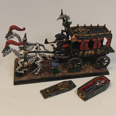 Ultra-Rare OOP Oldhammer Black Coach   Vampire Counts   Warhammer Fantasy   1998