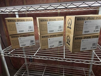 All 6 Origin Acoustics D39 Minimal Opening System  - Round & Square White Covers