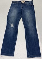 Vintage 70s Dittos High Rise Legging Jeans 27  Waist  Disco Skinny Denim