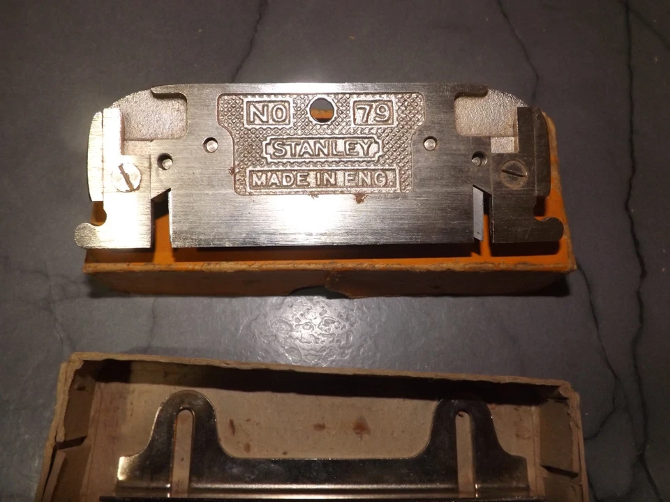 STANLEY NO 79 SIDE REBATE PLANE EXCELLENT BOXED - Image 4 of 4