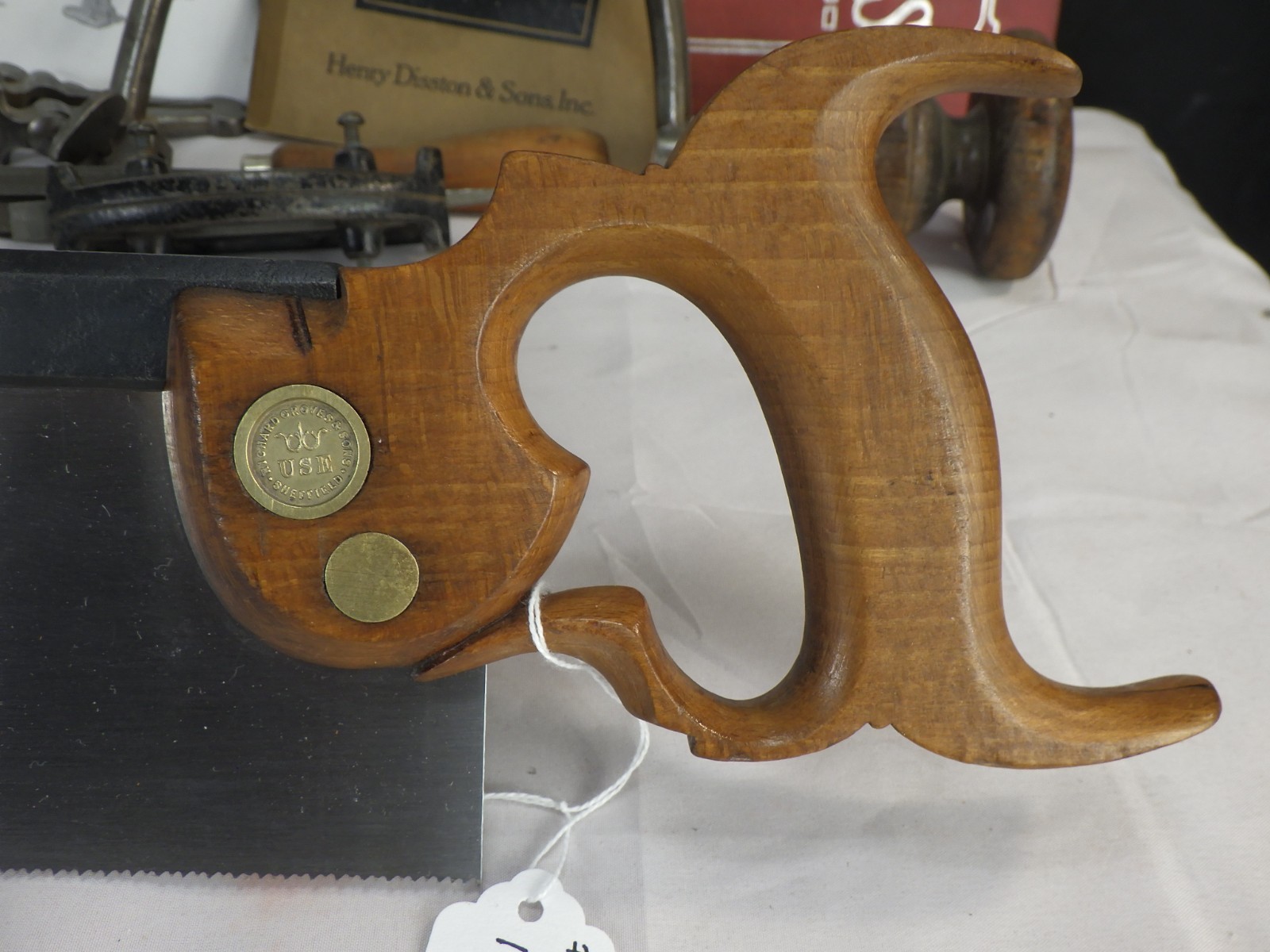 Richard Groves & Sons 12" Back Saw, 14ppi Cross Cut, New Saw Plate, English 1115