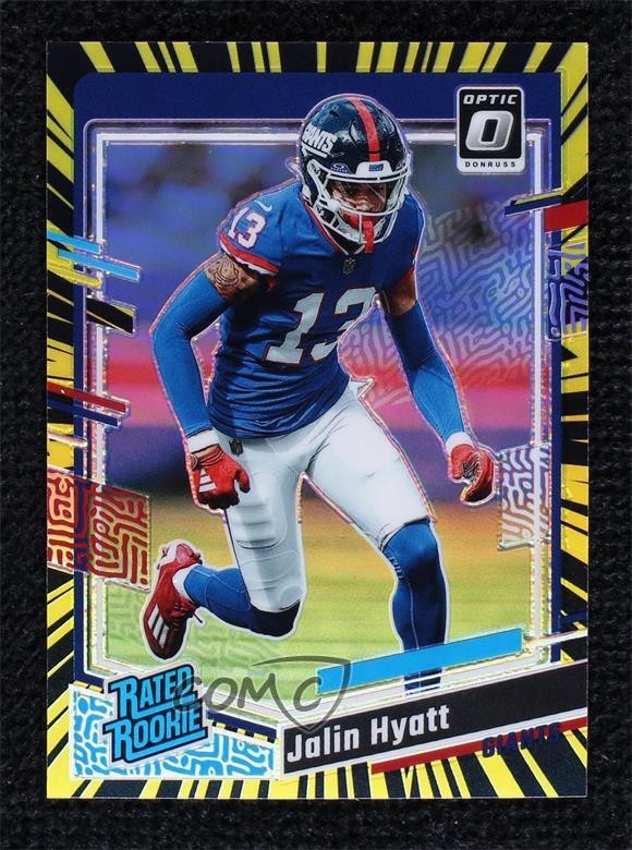 2023 Donruss Optic Rated Electricity Prizm 33/69 Jalin Hyatt #279 Rookie RC 0wc9