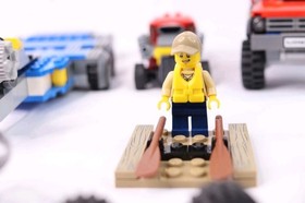 Lot Of  INCOMPLETE LEGO City Sets: 60048 Police Dog Unit & 4205 ,60045,60070