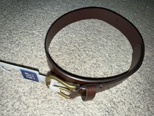NWT GAP Kids Brown Bonded Leather Belt Boy's Size Medium NEW