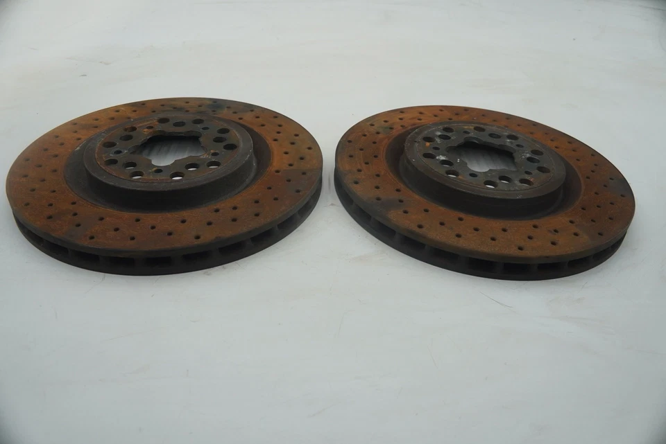 套装 2 前后盘式制动转子 182606 原始设备制造商 法拉利 360 Modena Spider 2004 — 第 2/4 张图片