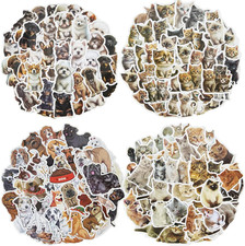 300 Peeking Cats and Dogs Stickers for Kids and Adults, for Crafts and Decor