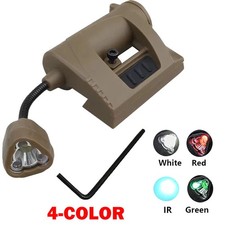 Desert For MPLS Tactical Helmet Flashlight Rail Light Headlamp Signal Lamp HOT