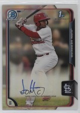 2015 Bowman Chrome Prospects Refractor 64/499 Juan Herrera #BCAP-JH Auto 0tb9