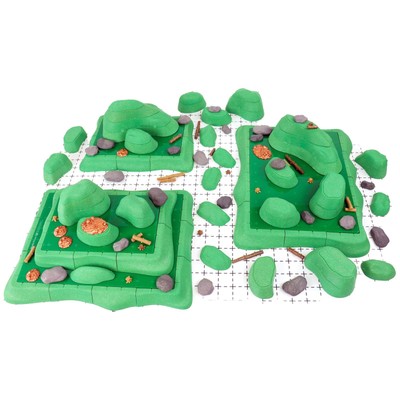 Chimera Terrain Set - Mini Dungeon Castle Cavern DND Terrain for Tabletop RPG...