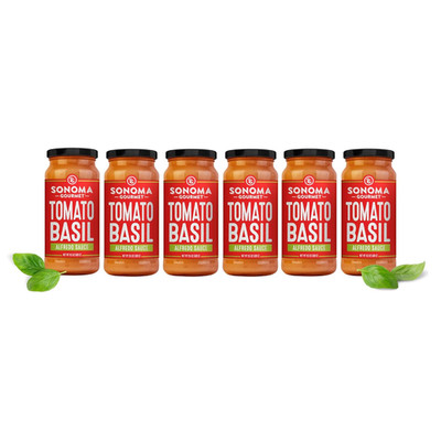 Tomato Basil Alfredo Pasta Sauce |No Sugar Added |Made with Real Cream | Fresh I