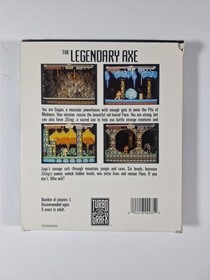 The Legendary Axe NEC TurboGrafx 16 TurboDuo Hu Card Game COMPLETE IN BOX