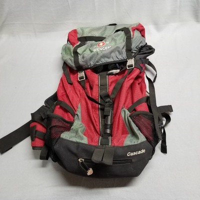 Wenger Cascade Backpack  Red Black Mountain Hiking Outdoor