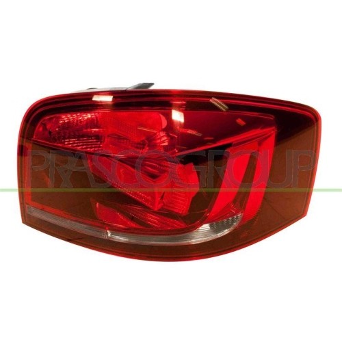 Feu arrière droit Audi A4 Prasco AD3224153 optique Tyc rouge et chrome