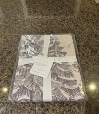 Pottery Barn Rustic Forest Shower Curtain - NEW