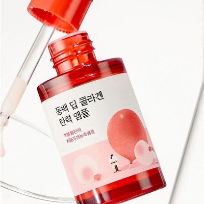 Round Lab Camellia Deep Collagen Firming Ampulle 30ml, Korean Cosmetics, KBeauty