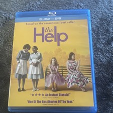 The Help Blu-ray  DVD 2-Disc Combo Pack   Drama Movie Starring Viola Davis