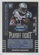 2014 Panini Contenders Playoff Ticket /199 Darrin Reaves #152 Auto 0c2