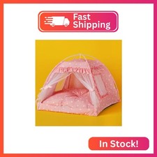 SEIMMIE Cat Princess Bed Tent House,Kitty Cute Beds Indoor, Dog House