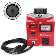 Voltage Transformer 5 Amp Auto AC Variable Voltage Regulator,500VAC Max,120VA...