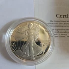1991- S Proof American Silver Eagle Dollar