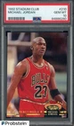 1992-93 Stadium Club #210 Michael Jordan Chicago Bulls HOF PSA 10 GEM MINT