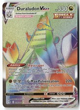 DURALUDON VMAX 219/203 RAINBOW RARE EVOLVING SKIES POKEMON HOLO NEAR MINT on eBay