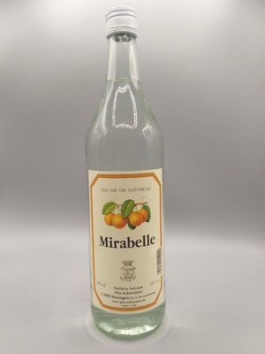 Pitz-Schweitzer Eau-de-Vie Naturelle Mirabelle 40% Alkohol Luxembourg 1 Liter