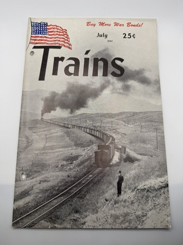 Trains Illustrated Magazine FULL YEAR 1943 Vol.3 No. 3 - Vol. 4 No. 2 EUC - Picture 13 of 24