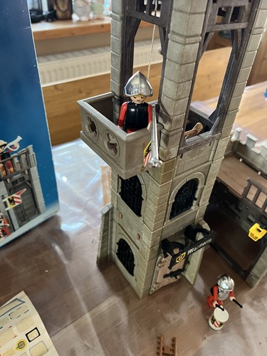 Playmobil 3445 Schuldturm Vintage Ritter Burg mit OVP Verpackung - Bild 7 von 11