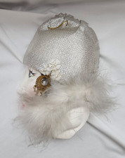 RARE BEAUTIFUL Vintage 70s/80s Mardi Gras Flapper Mask "Parades Collection"