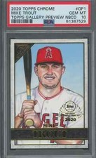 Mike Trout 2020 Topps Chrome 