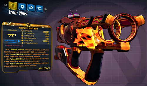 (XBOX) Borderlands 3 ❗MODDED❗ Hazardous Vault Hero ⚡☣️ MAYHEM 10 👀 LVL 60 - 第 1/3 張圖片