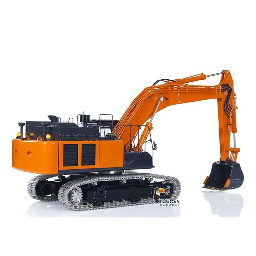 LESU 1/14 RC Hydraulic Excavator AoueZX490 RTR Heavy Digger 6CH Valve PL18EVLite - Picture 9 of 23