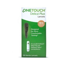 2X ONE TOUCH DELICA PLUS 50 Lancette Pungidito - SCADENZA 2027