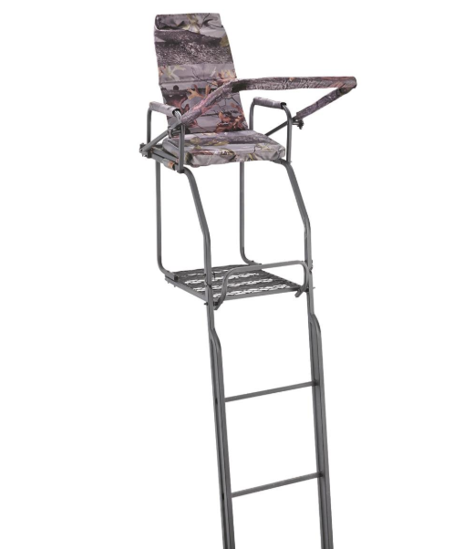 Guide Gear 25 Deluxe Double Shooting Rail Ladder Tree Stand Deer