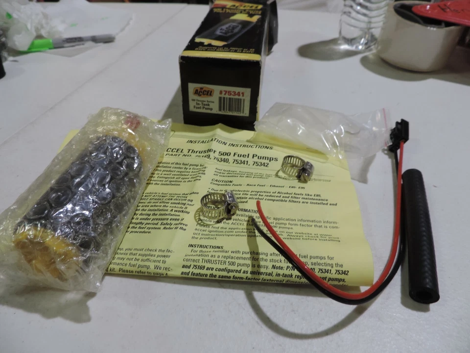 Bomba de combustible eléctrica-GT Accel 75341 Foto 3 de 4